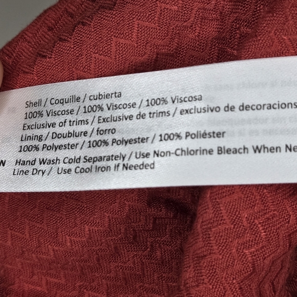 NWT Band of the Free red maxi dress XS - Picture 5 of 8